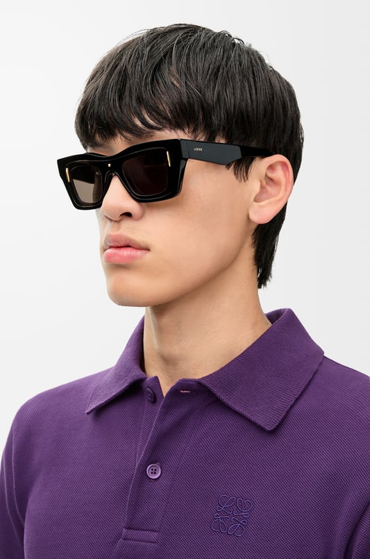 LOEWE Gafas de sol Cinema de doble capa Negro