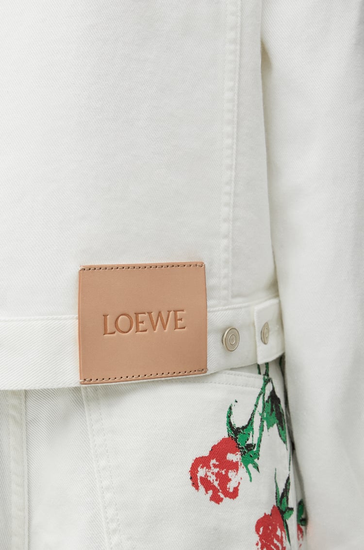 LOEWE Jacket in denim White