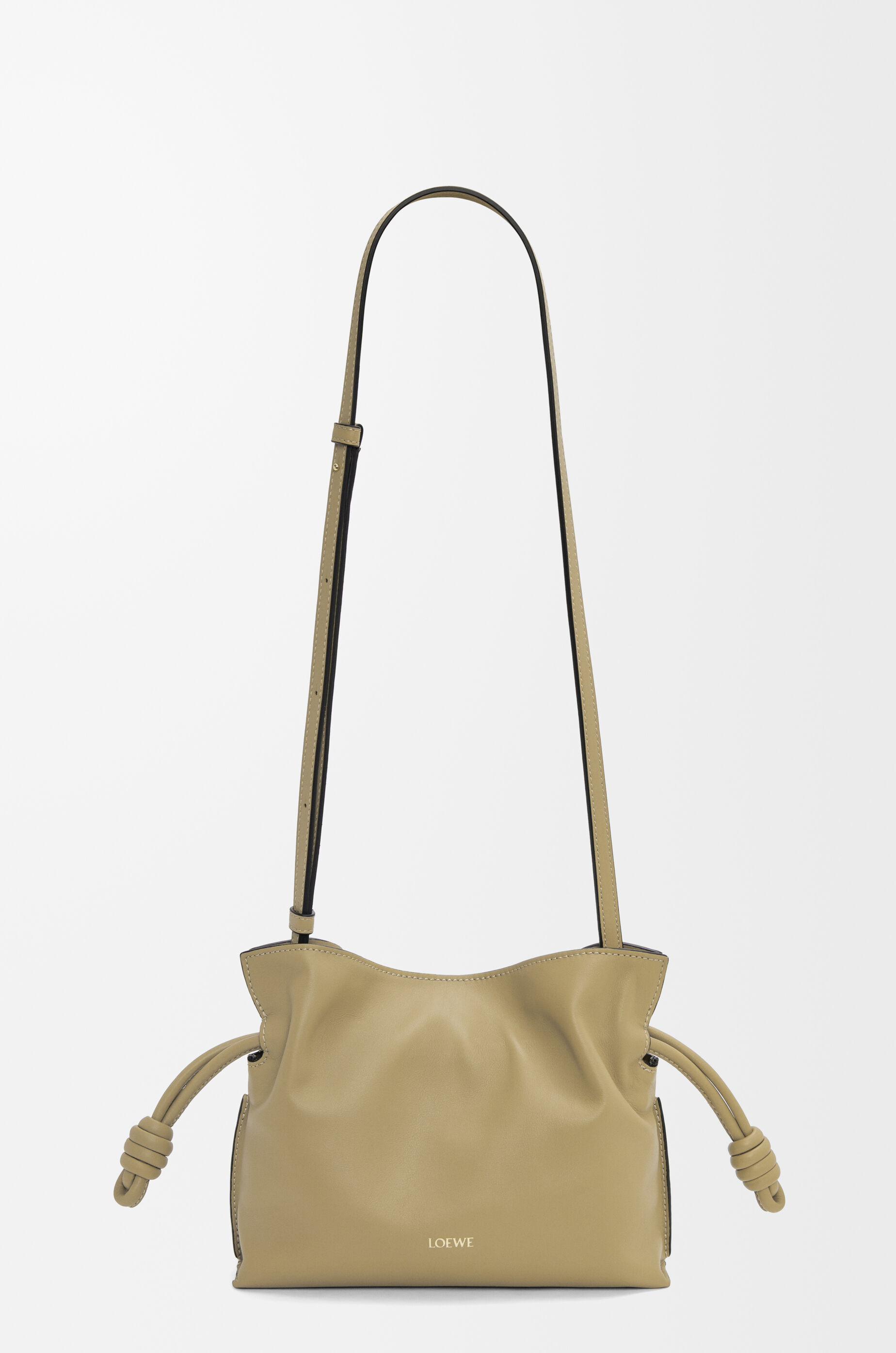 フラメンコクラッチ ミニ（ナパカーフ） グリーン - LOEWE