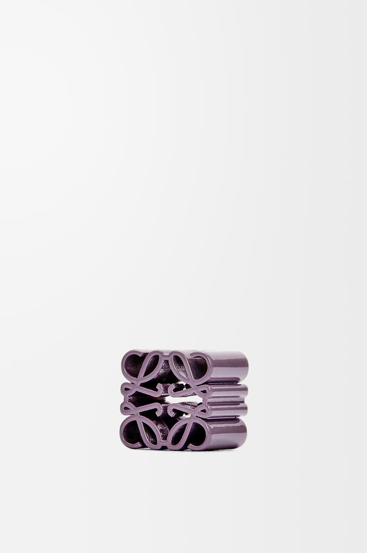 LOEWE Anagram cube dice in brass Dirty Mauve