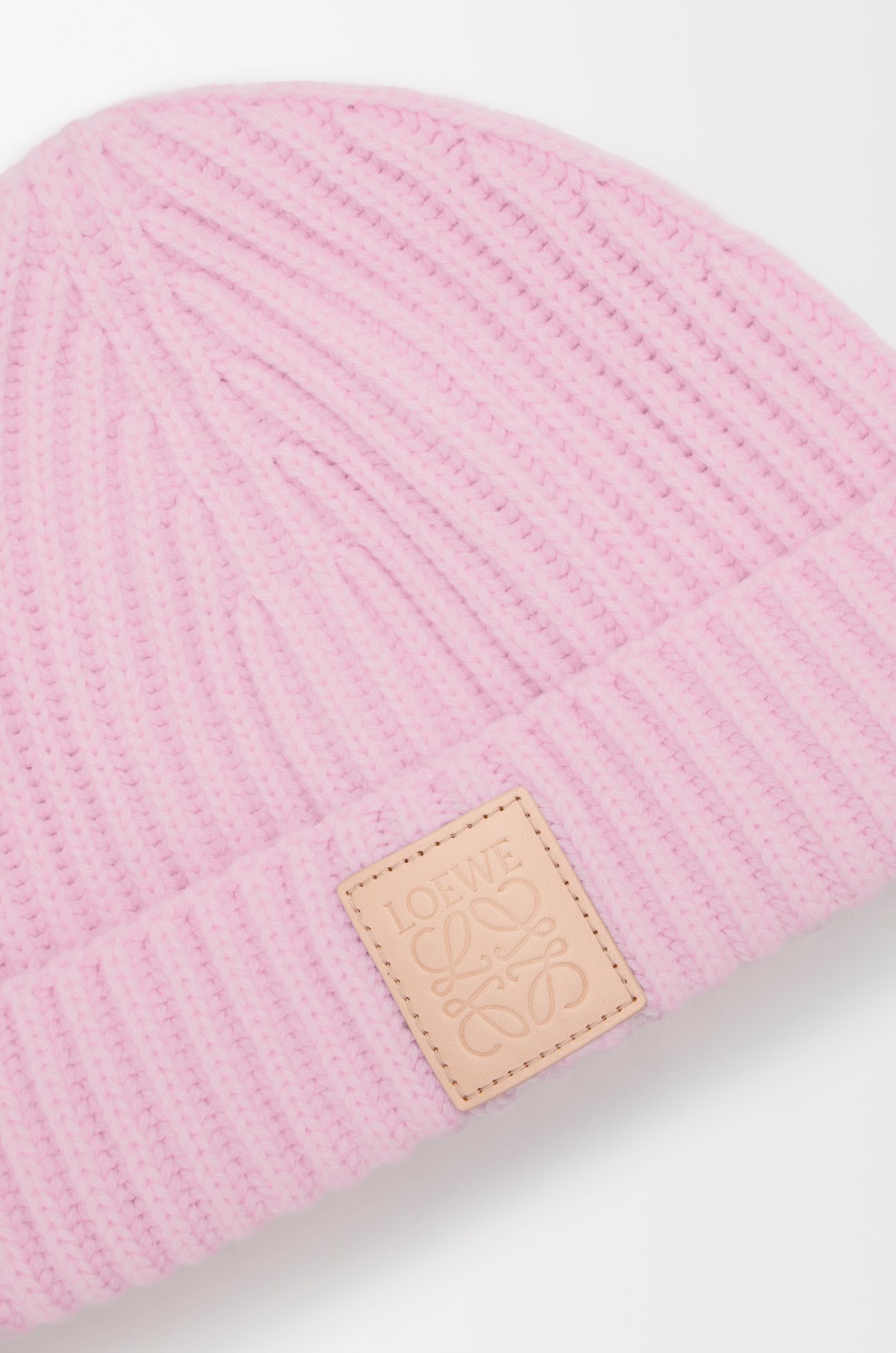LOEWE Beanie in cashmere Light Pink
