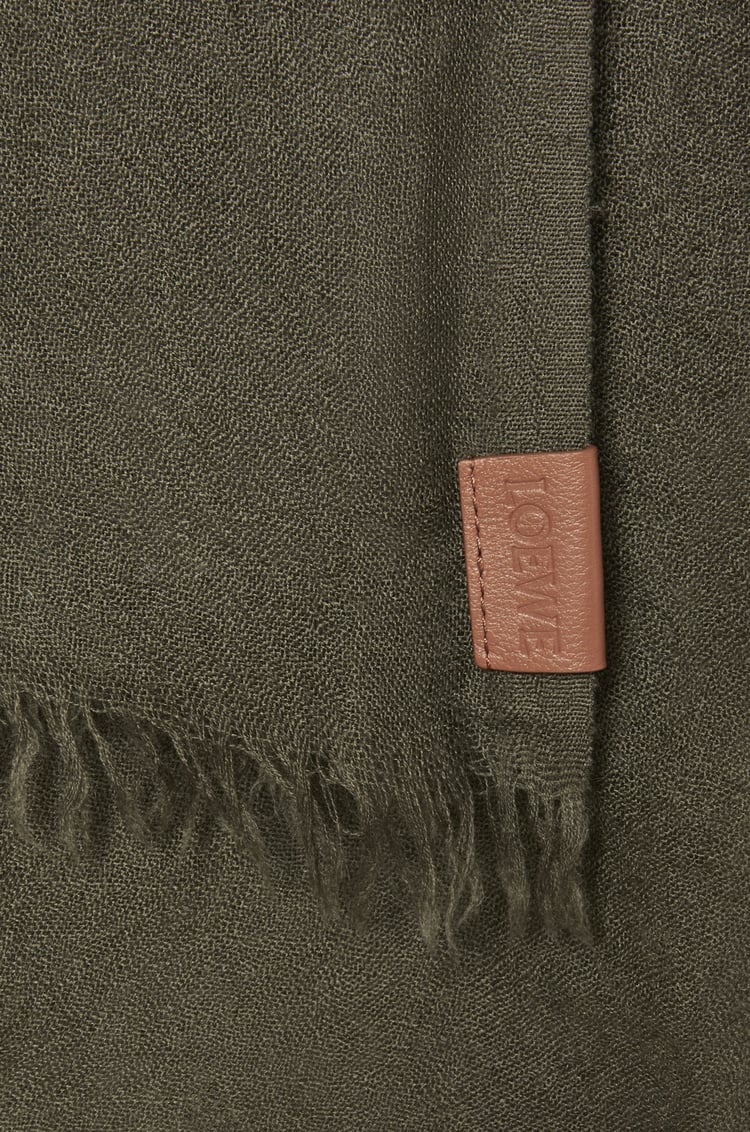 LOEWE Scarf in cashmere Tea Dust Glaze
