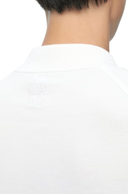 LOEWE Polo in cotton Optic White plp_rd
