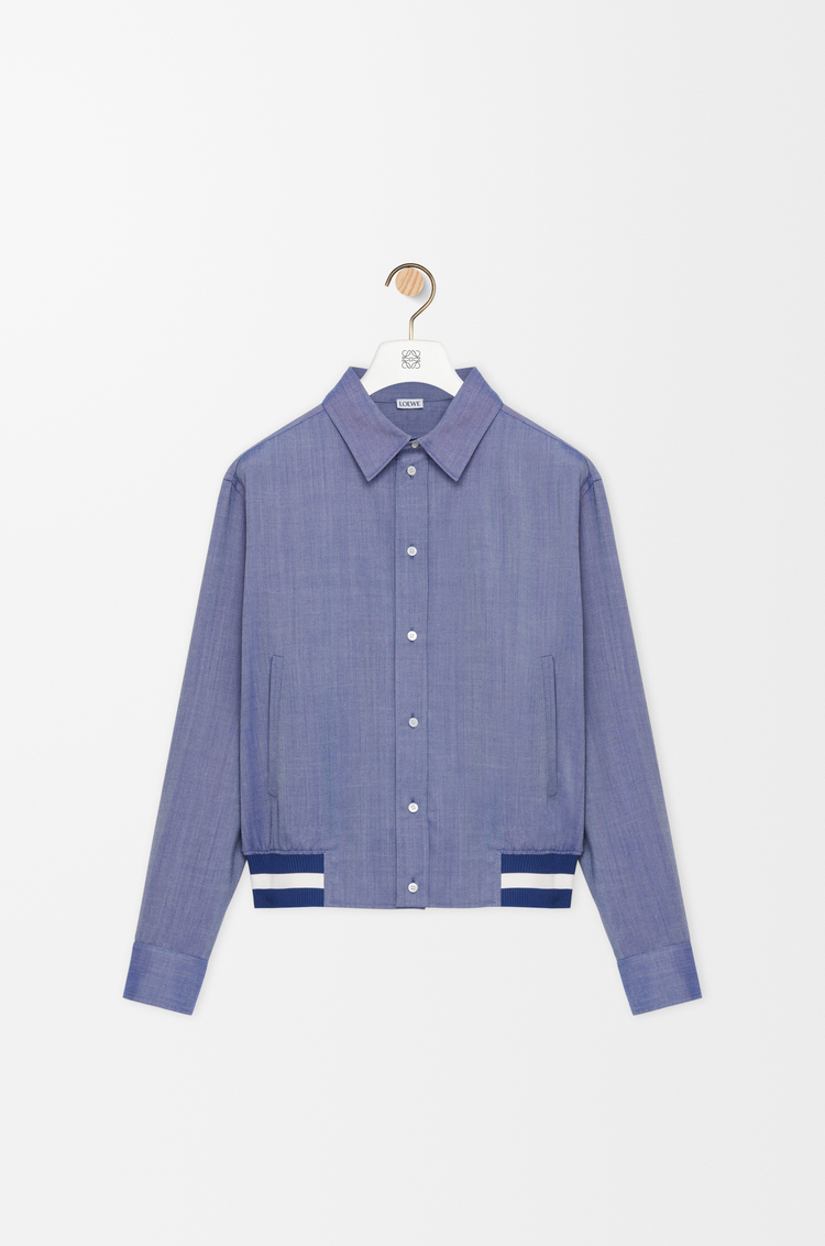 LOEWE Giacca in lana Blu