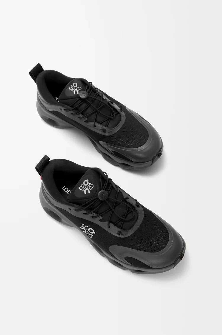 LOEWE LOEWE x ON Cloudsolo 男士跑鞋 黑色