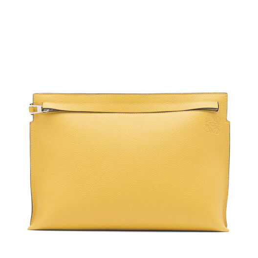 LOEWE T Pouch Amarillo Mango LOEWE T Pouch Amarillo Mango all