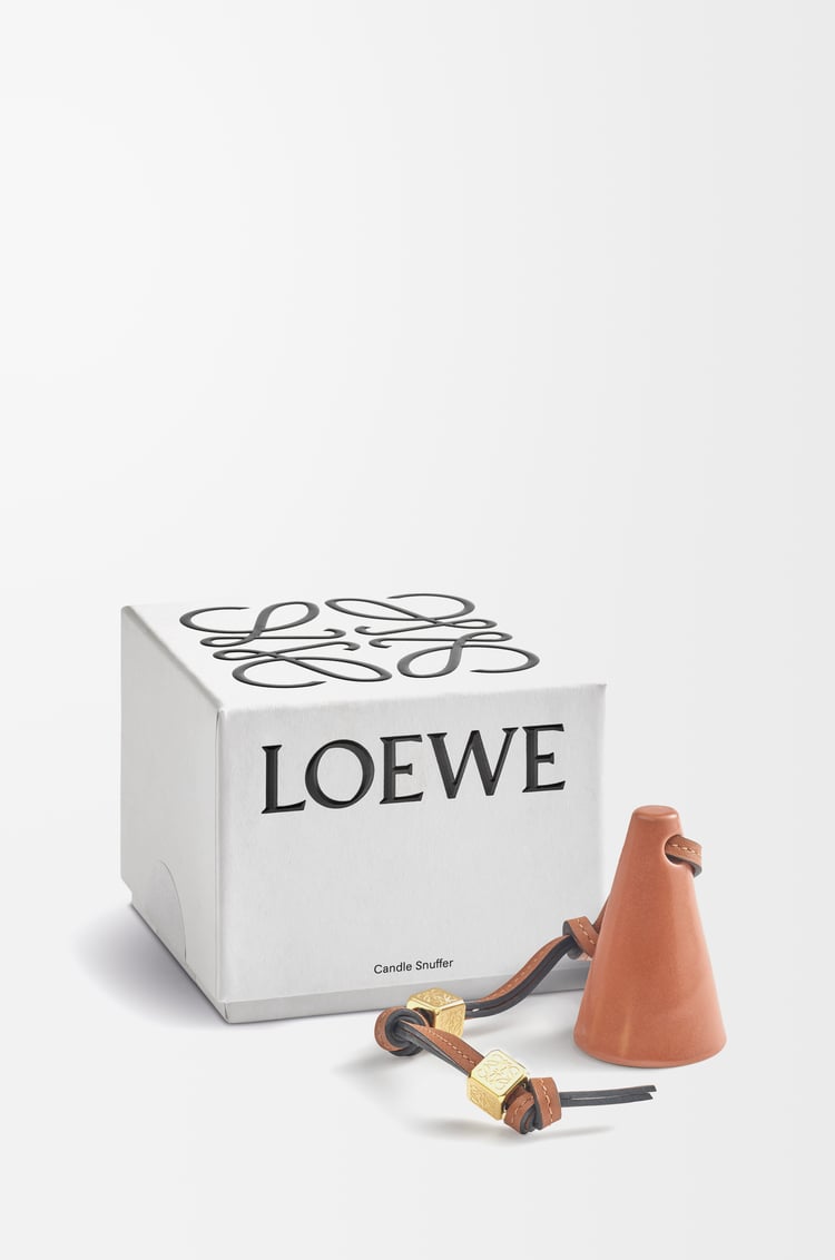 LOEWE Candle snuffer Terracotta