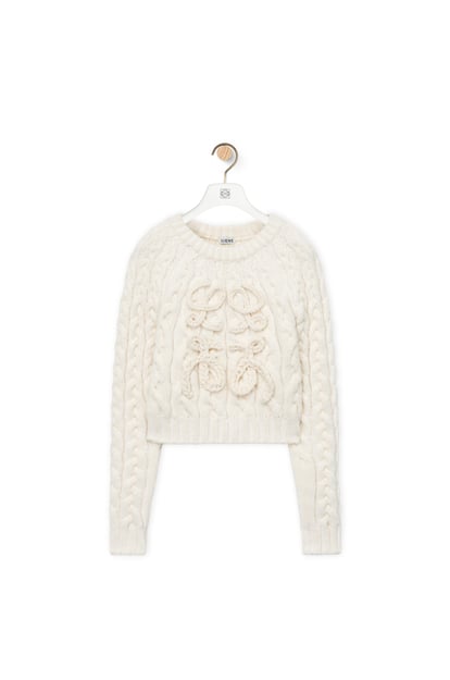 LOEWE Sweater in wool White