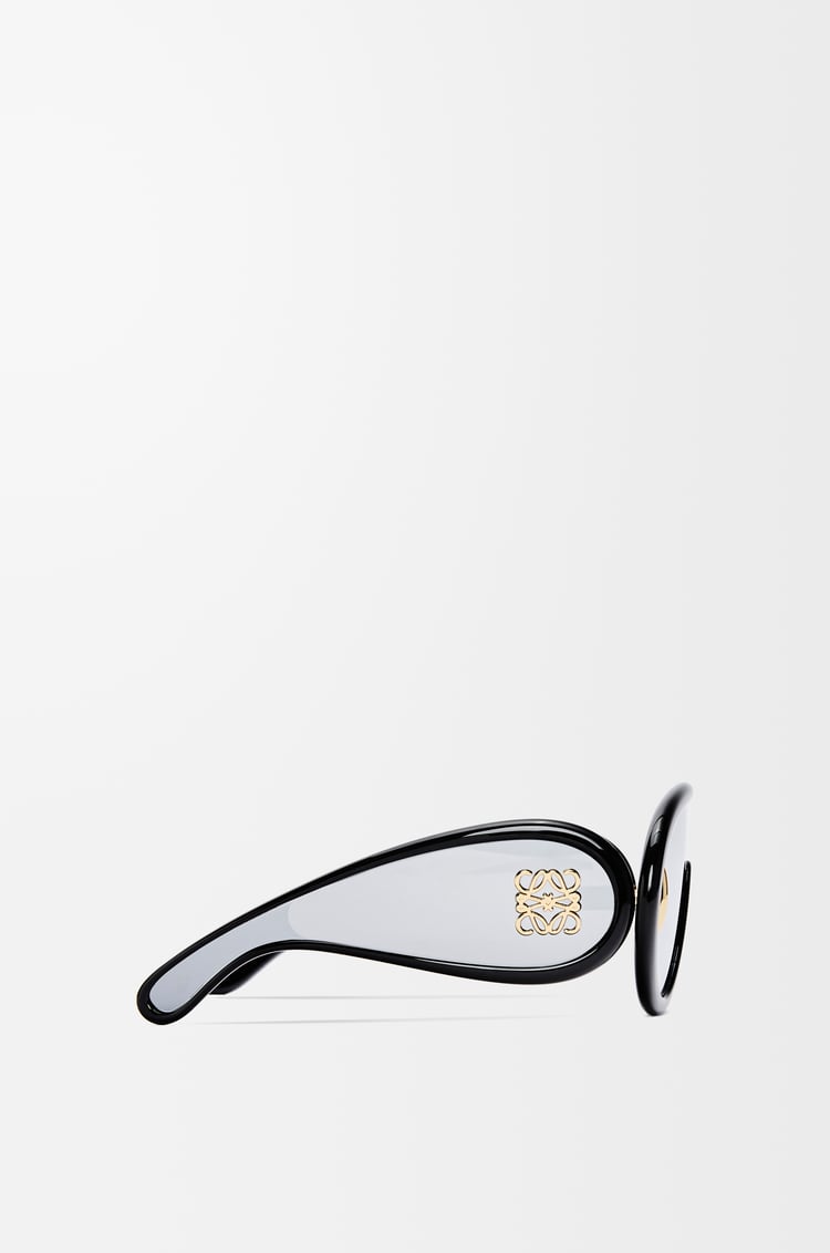 LOEWE Wave mask sunglasses Black