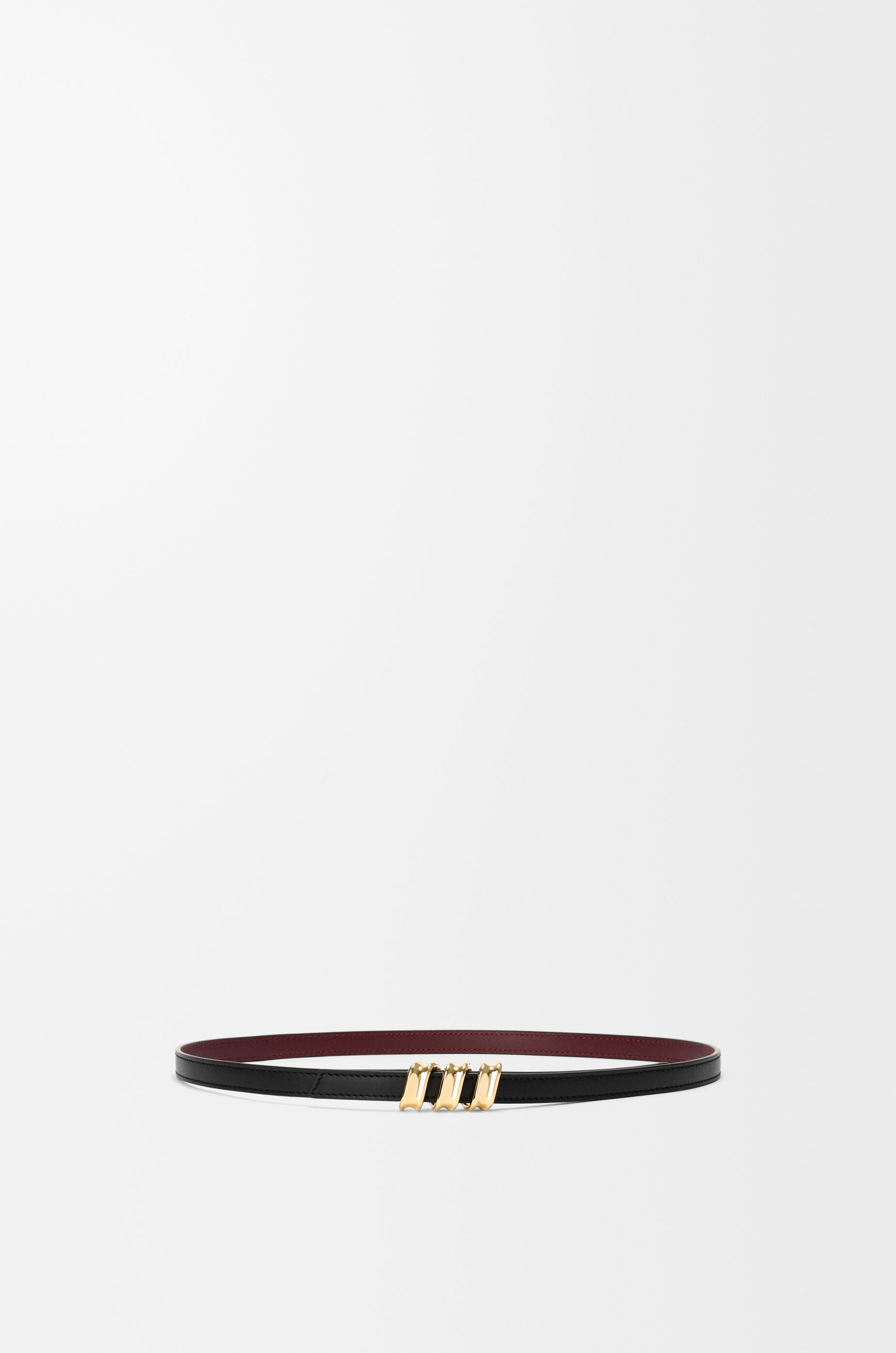 レディース高級レザー & デザイナーチェーンベルト - LOEWE - ロエベ