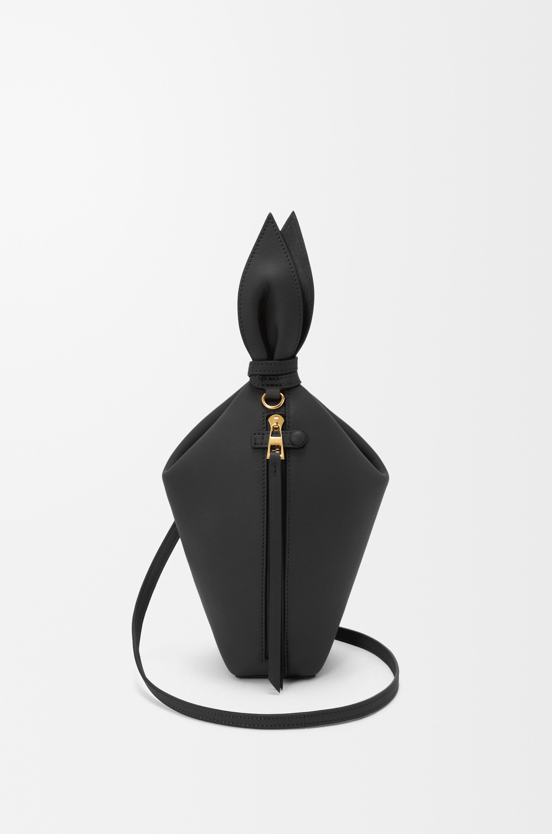 Scarf backpack in smooth calfskin Black - LOEWE USA Official Website