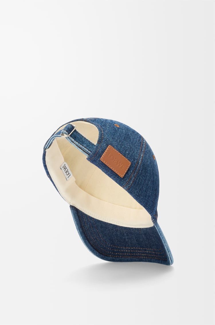 LOEWE Gorra LOEWE en denim Azul Vaquero