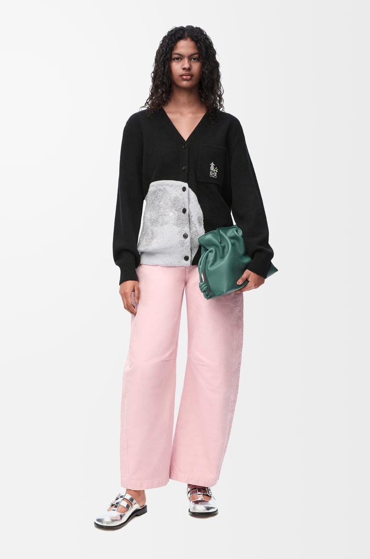 LOEWE Cárdigan en lana Negro