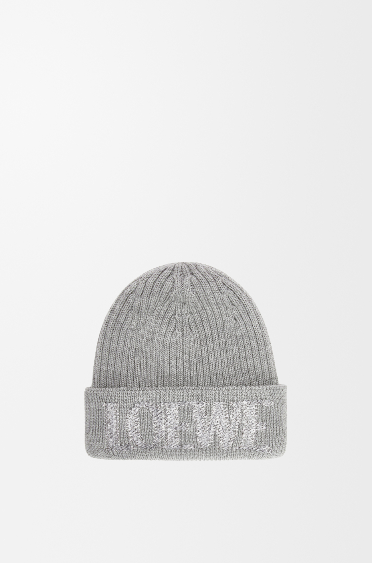LOEWE Gorro LOEWE en lana Gris