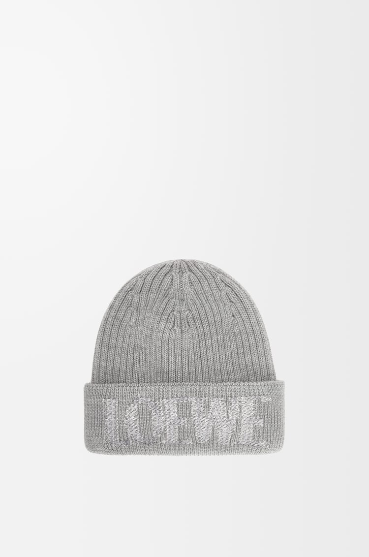 LOEWE LOEWE beanie in wool Grey