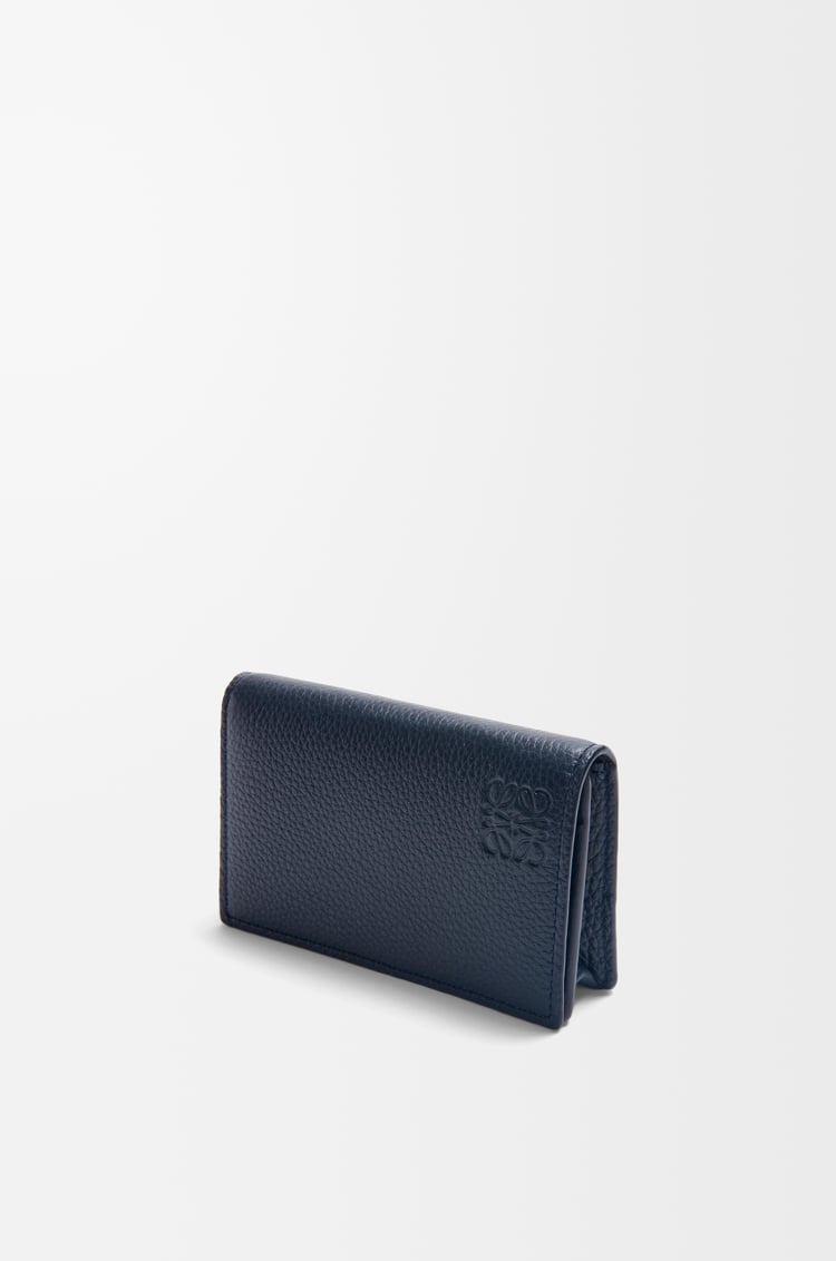 LOEWE ビジネスカードホルダー（ソフトグレインカーフ） ディープネイビー