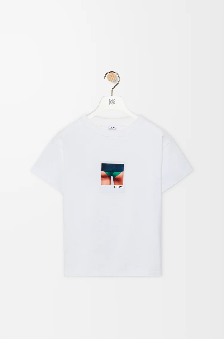 LOEWE Regular fit T-shirt in cotton White