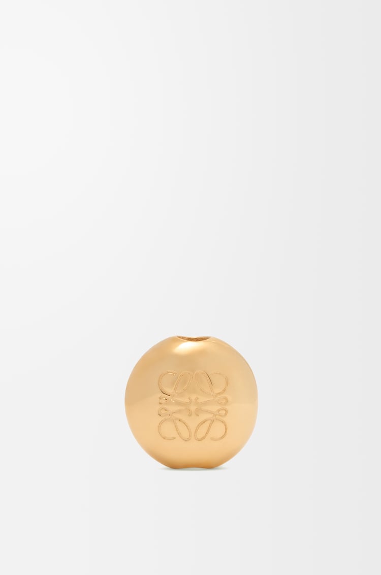 LOEWE Colgante Doll Head en plata de ley y cristales Dorado/Rojo