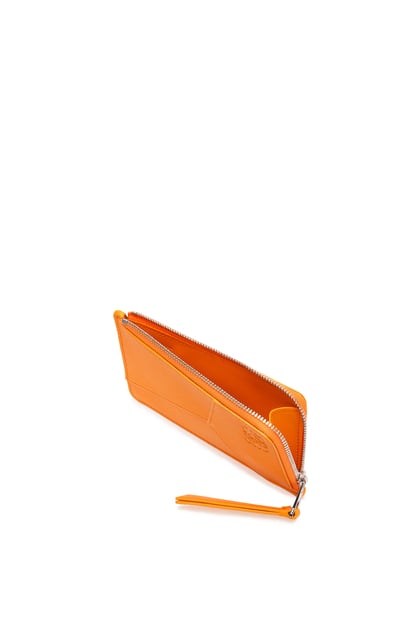 LOEWE Puzzle long coin cardholder in classic calfskin Bright Mandarin plp_rd