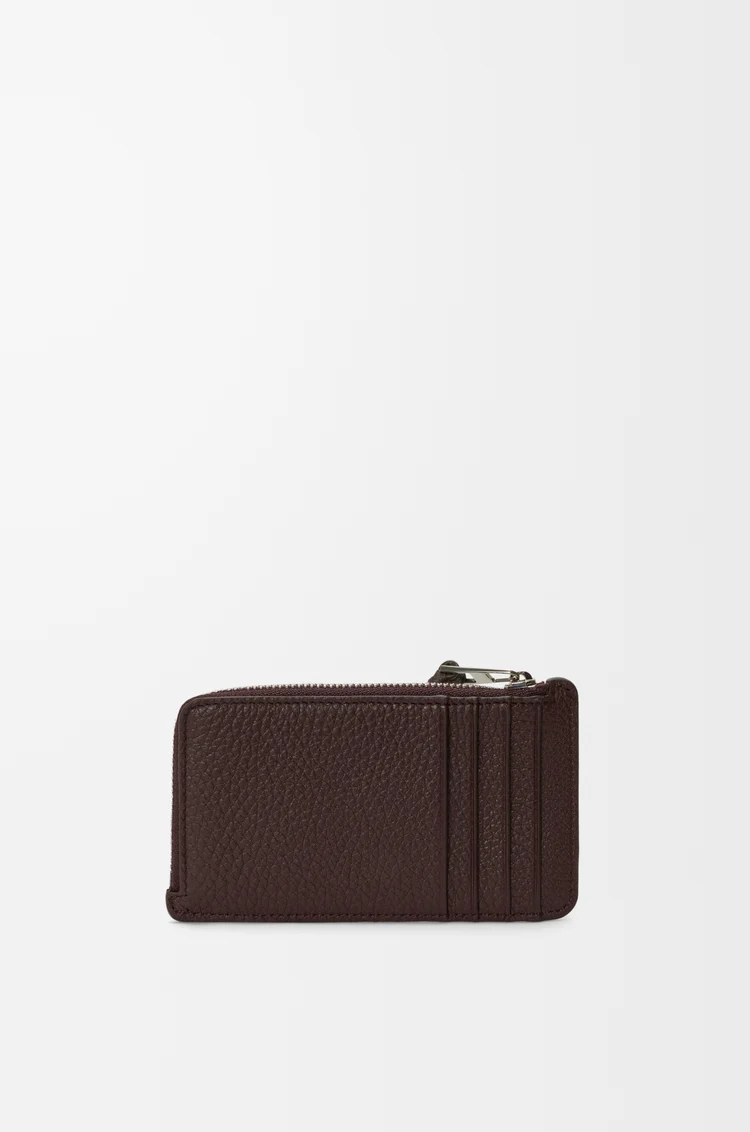 LOEWE パズル コインカードホルダー（サプルグレインカーフ） チョコレート