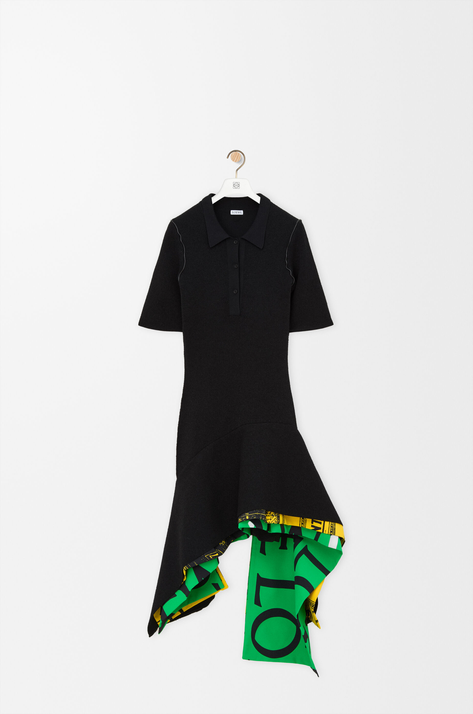 ドレス（レーヨンブレンド） ブラック - LOEWE Japan official website