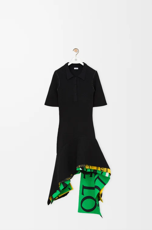 LOEWE Dress in viscose blend Black