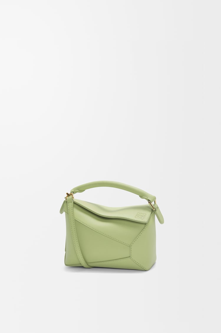 LOEWE パズルエッジ バッグ ミニ（クラシックカーフ） ライトペアー