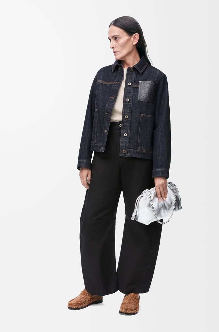 LOEWE Workwear jacket in denim Indigo Blue