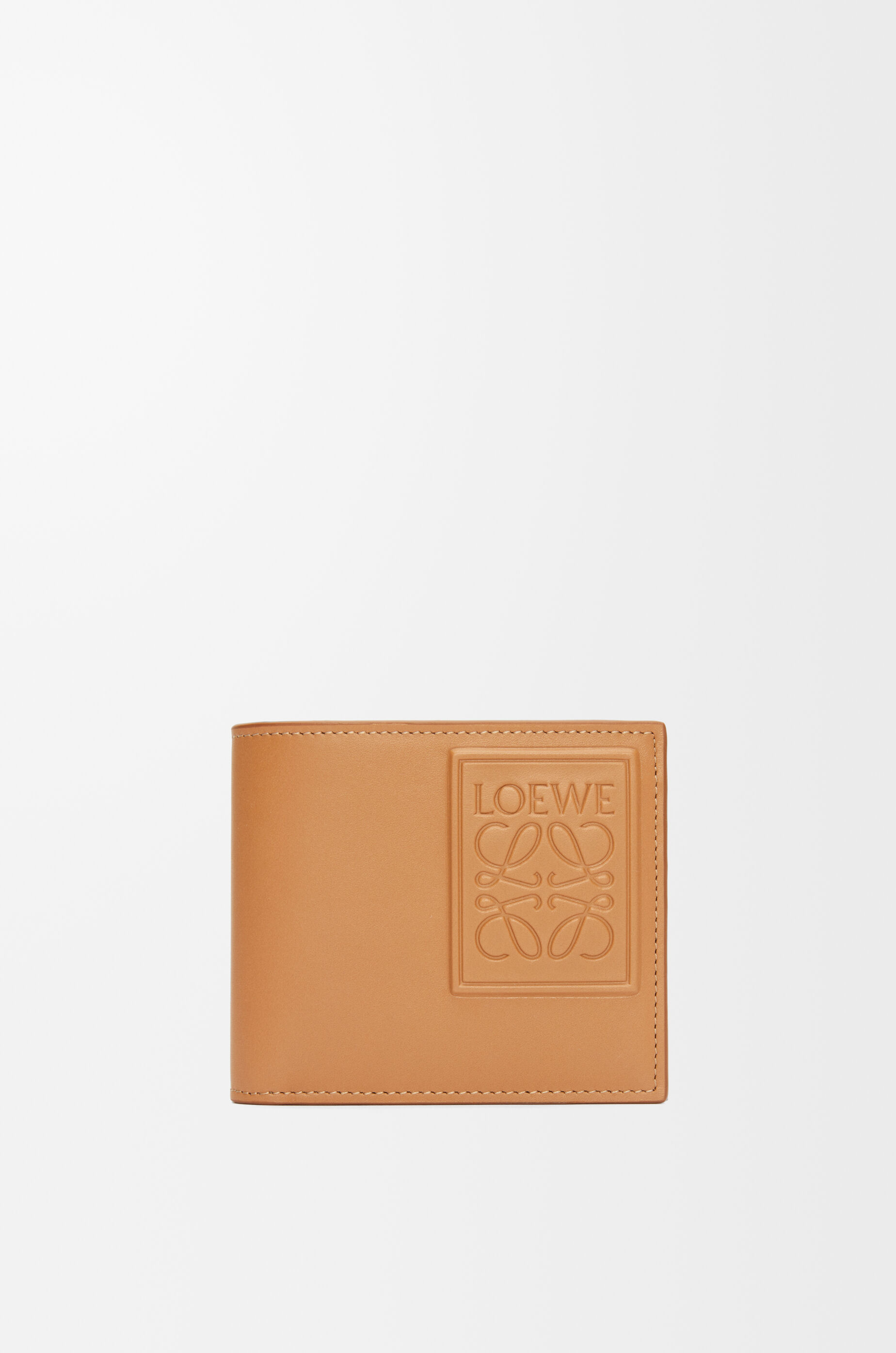 バイフォールド ウォレット（サテンカーフ） ベージュ - LOEWE