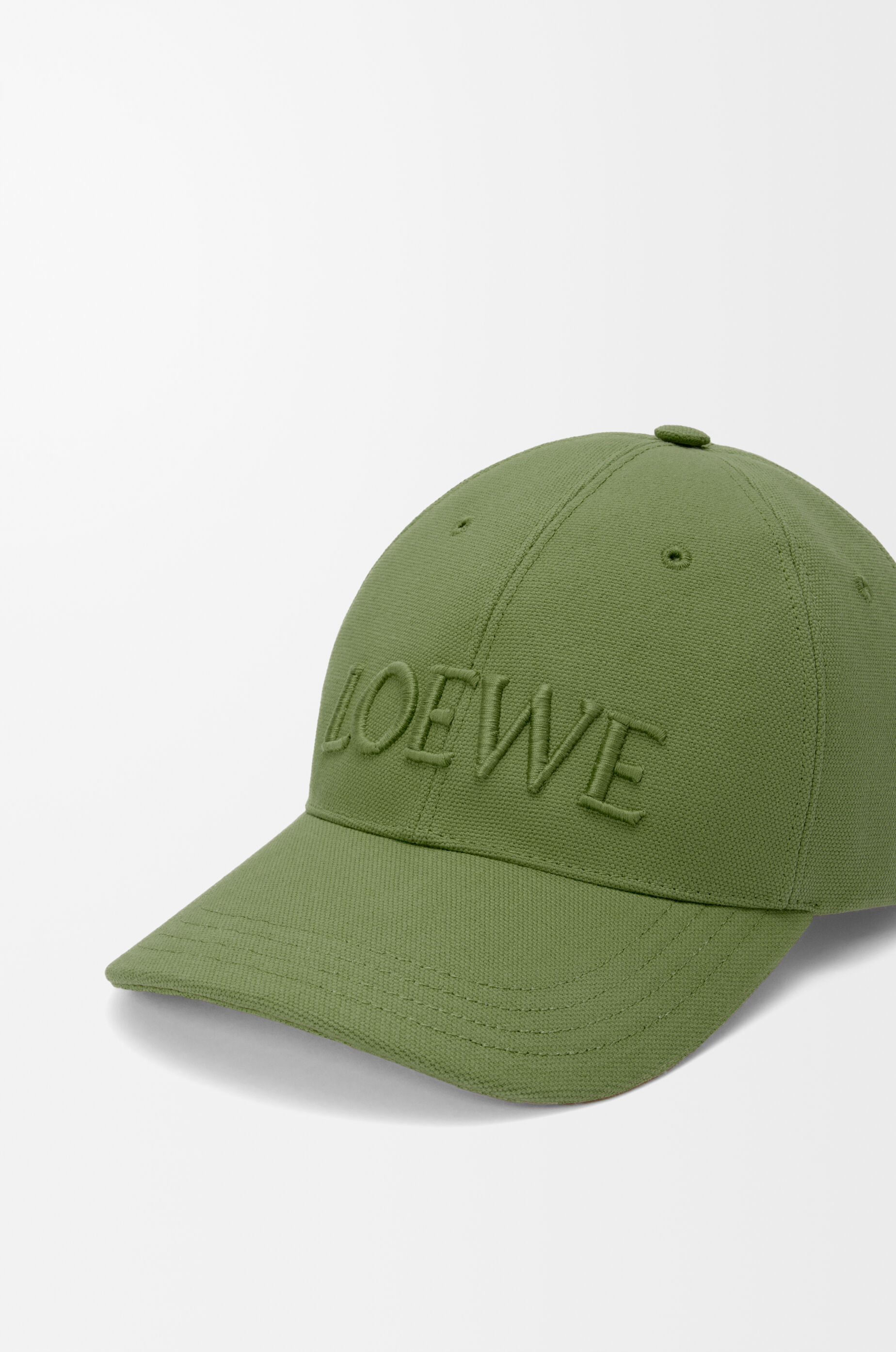 ロエベ キャップ（キャンバス） グリーン - LOEWE