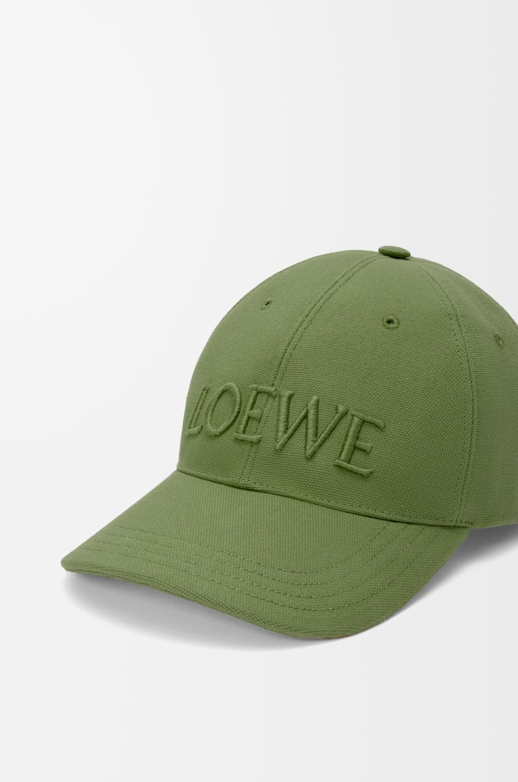 LOEWE Gorra LOEWE en lona Verde Salvia