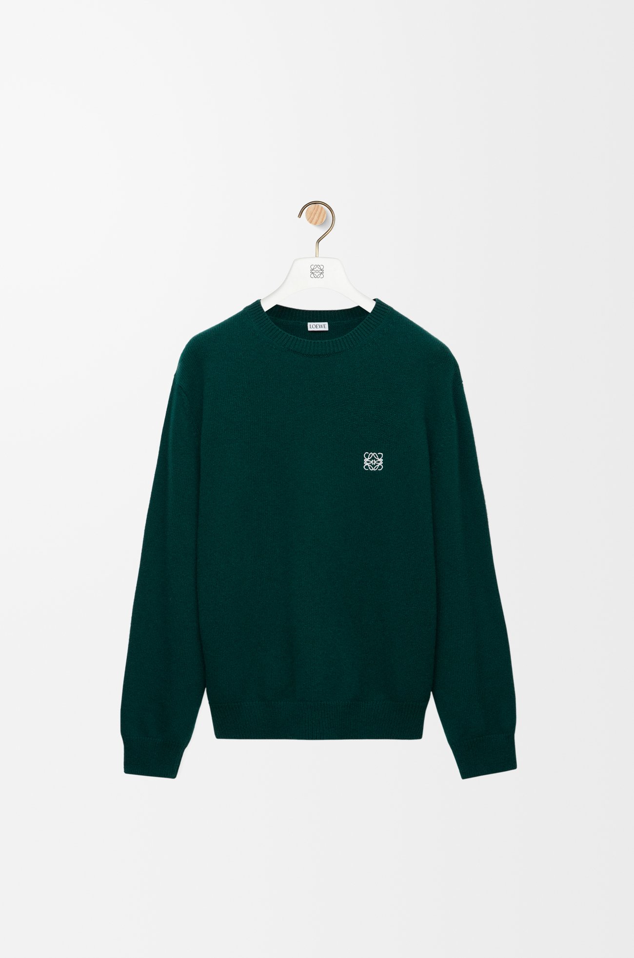 LOEWE Jersey en lana Verde
