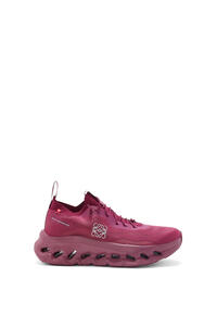 LOEWE Cloudtilt sneaker in polyester Beet Red
