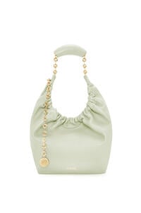 LOEWE Small Squeeze bag in nappa lambskin Spring Jade