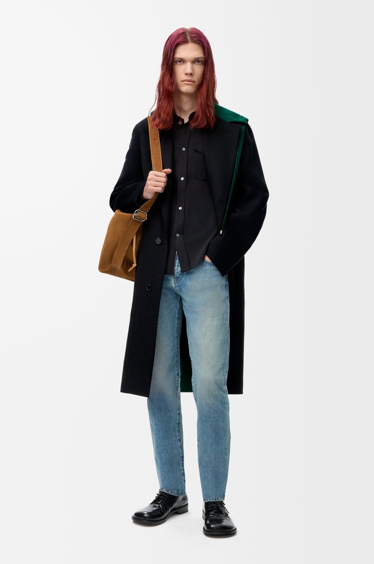LOEWE Camisa en mezcla de viscosa Negro