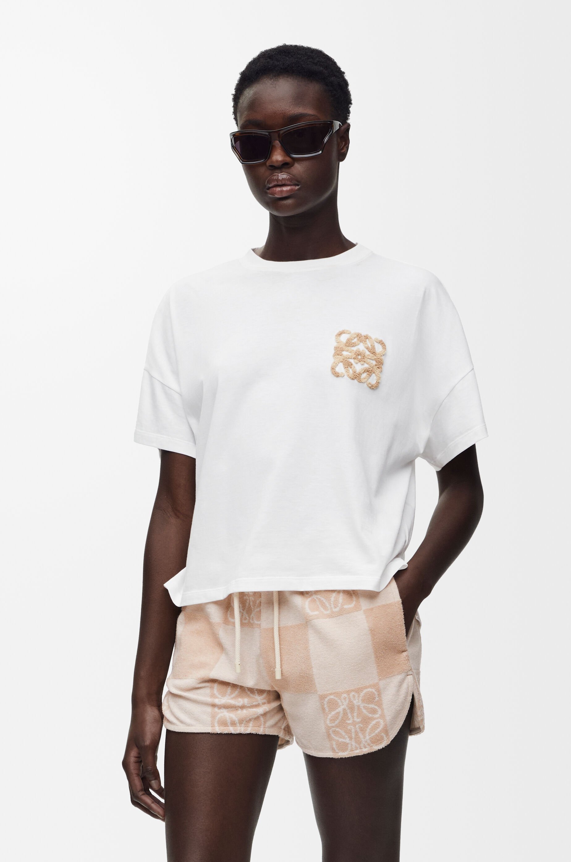 Boxy fit T-shirt in cotton White - LOEWE