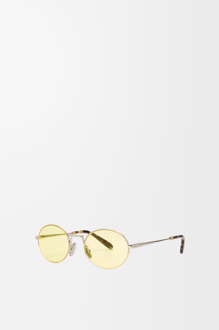 LOEWE Groove Oval sunglasses Yellow