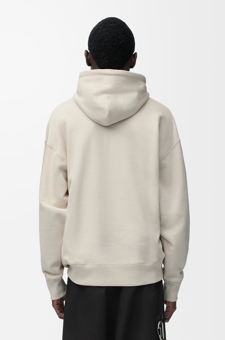 LOEWE Hoodie in cotton Light Oat