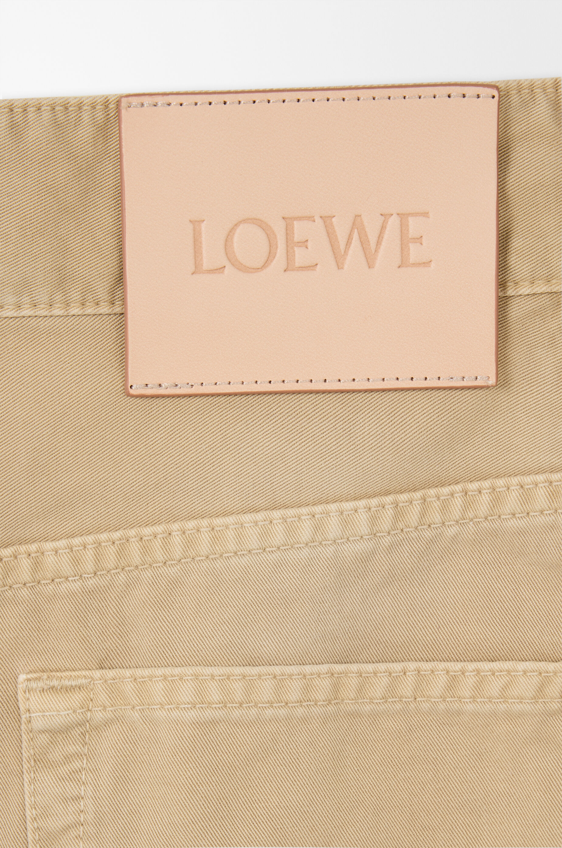 LOEWE☆バレル トラウザーズ（コットン）ライトベージュ バレル トラウザーズ（コットン） ベージュ - LOEWE