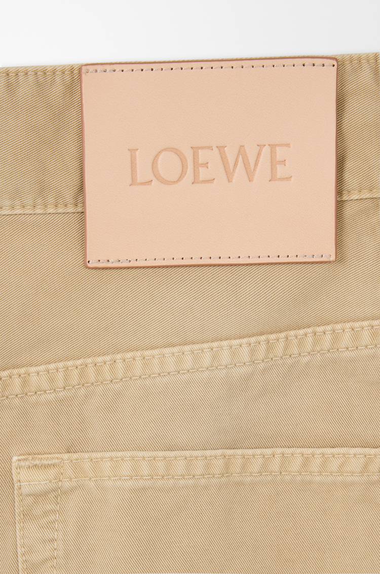 LOEWE バレル トラウザーズ（コットン） ベージュ
