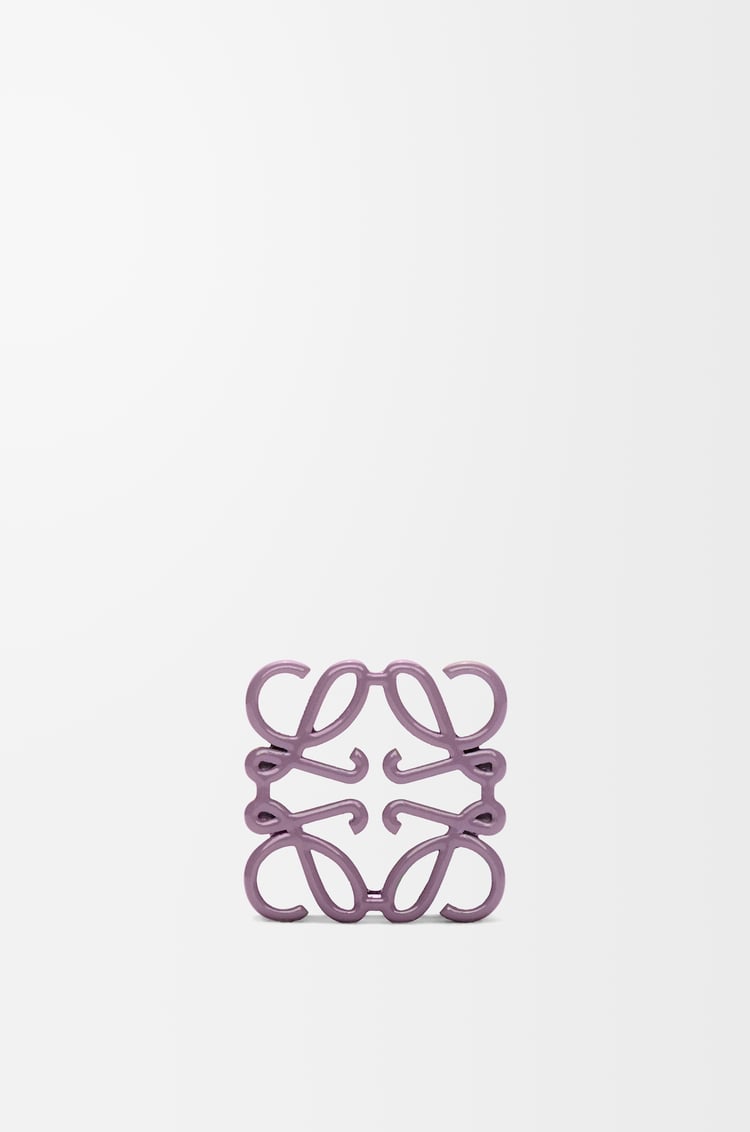 LOEWE Anagram cube dice in brass Dirty Mauve