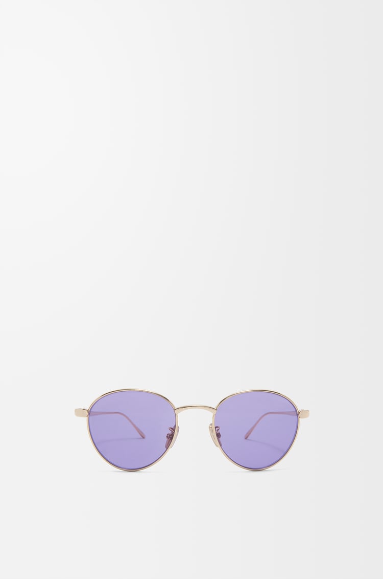 LOEWE Groove Round sunglasses Purple