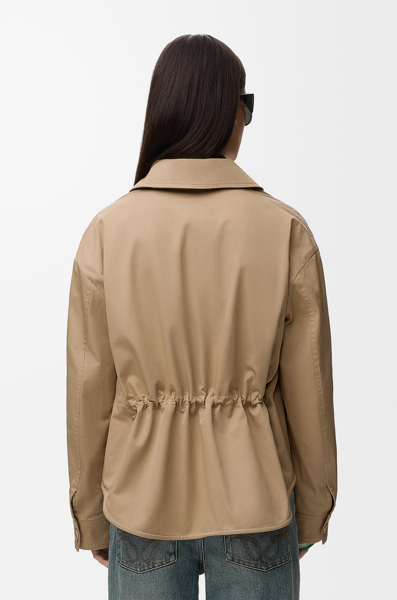 LOEWE Workwear jacket in cotton Beige