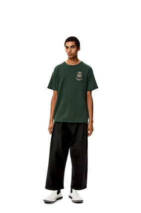 LOEWE Low crotch trousers in cotton Black plp_rd