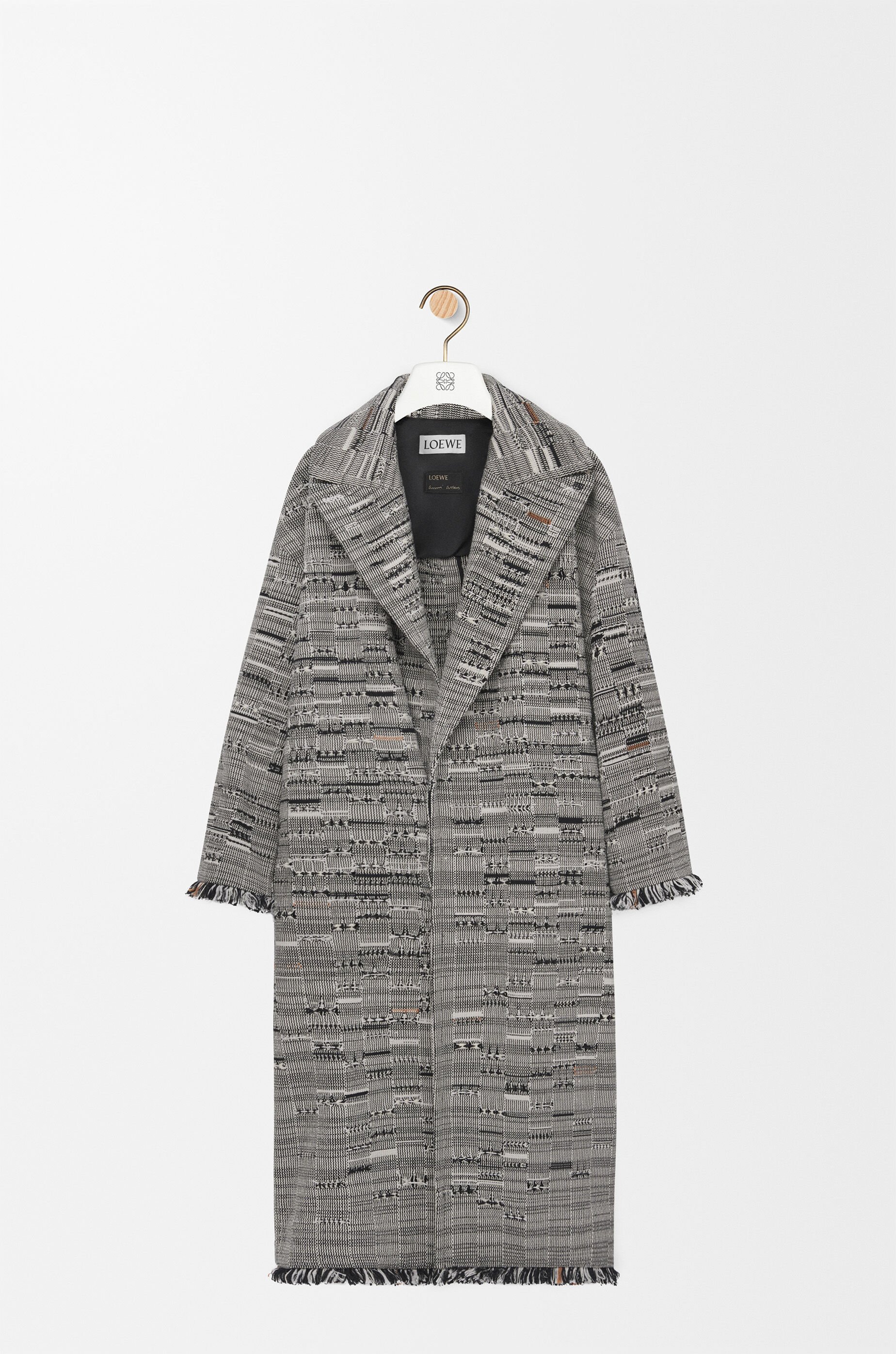 LOEWEコート コート（コットンジャカード） ブラック - LOEWE