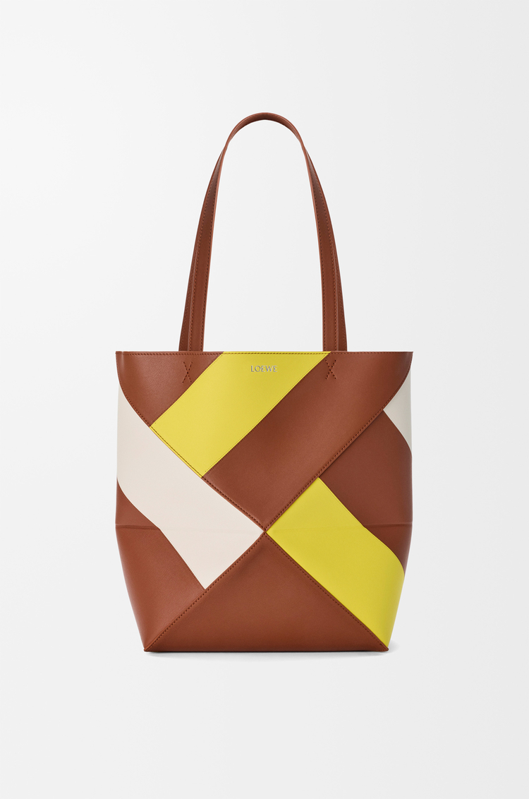 LOEWE パズルフォルド トート ミディアム（クラシックカーフ） マルチカラースクワラル