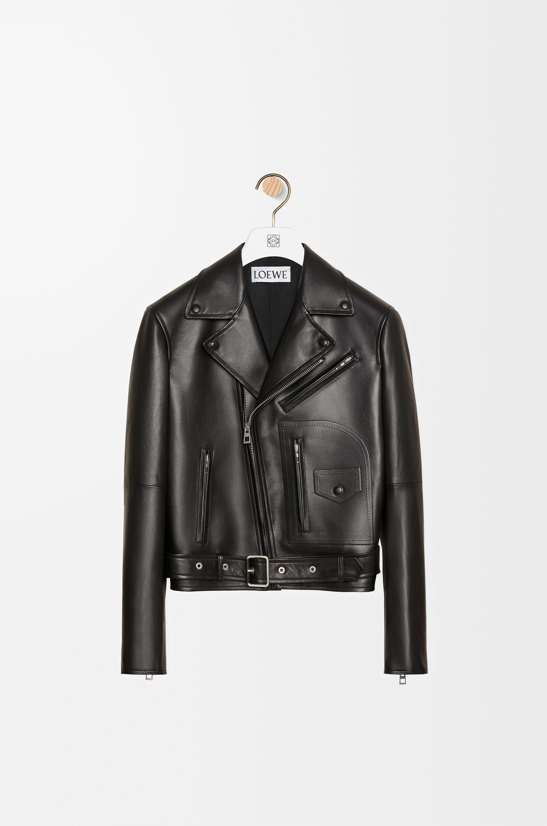 大特価市 バイカージャケット（ナパラム） ブラック LOEWE - Jacket Outer