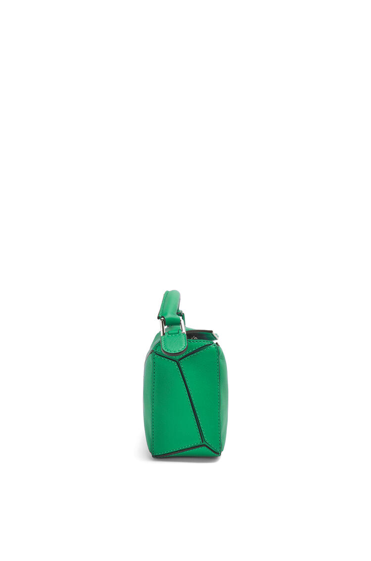 LOEWE Mini Puzzle bag in classic calfskin Jungle Green pdp_rd
