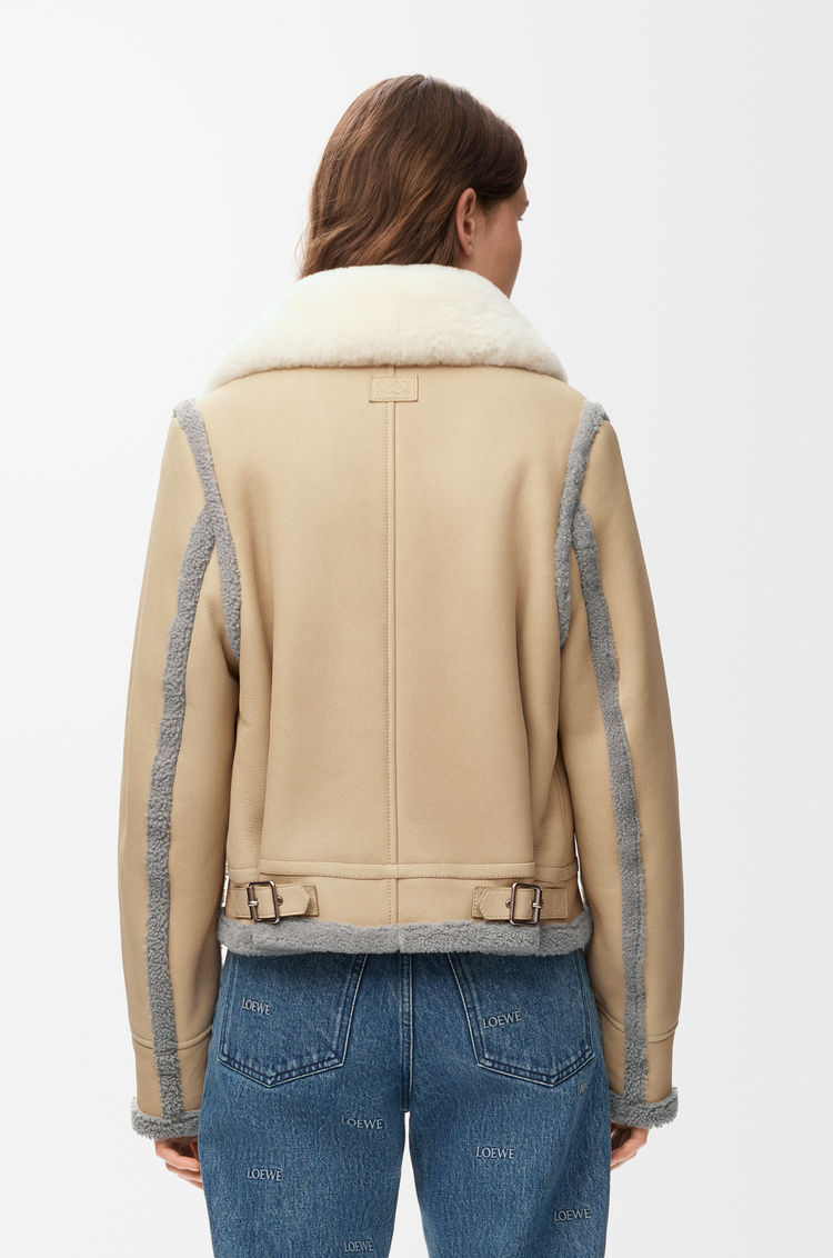 LOEWE Chaqueta en lana de oveja Beige