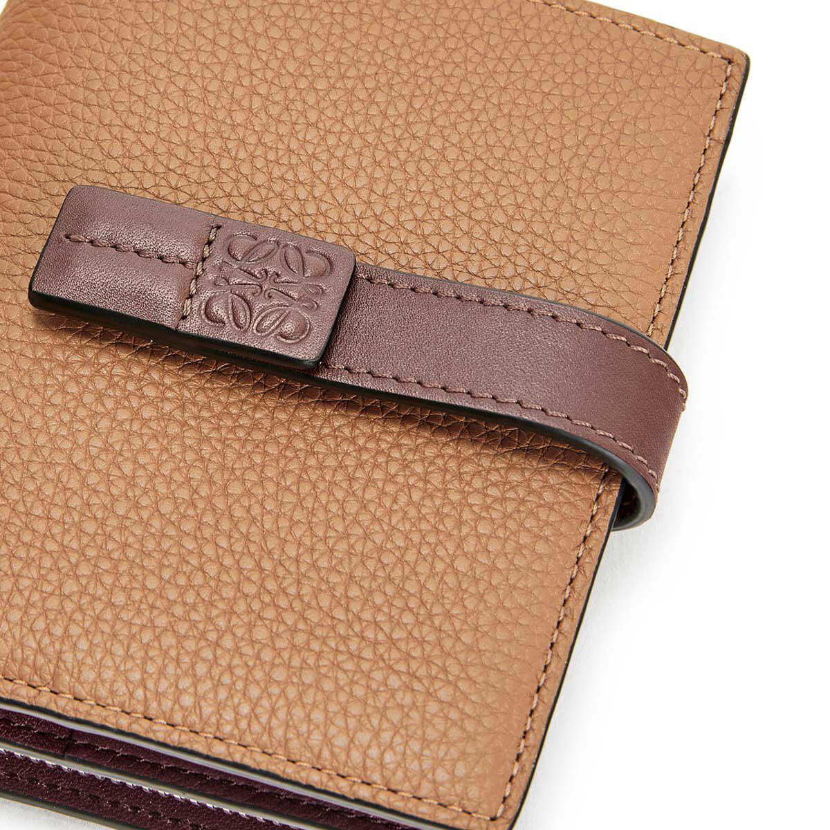 Compact Zip Wallet Light Caramel/Pecan LOEWE